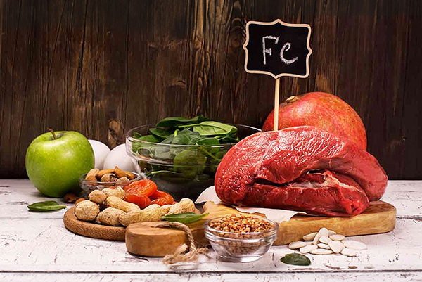 Продукты с высоким содержанием железа
